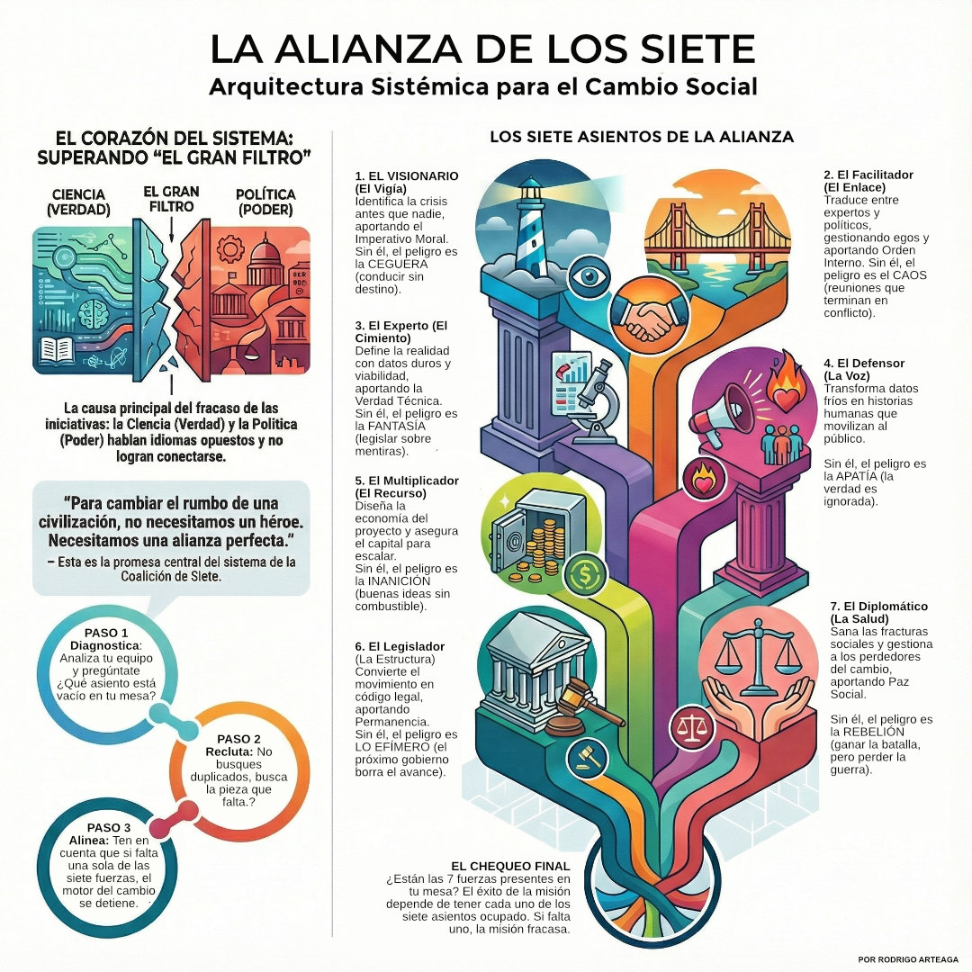 Infografía Alianza de los Siete